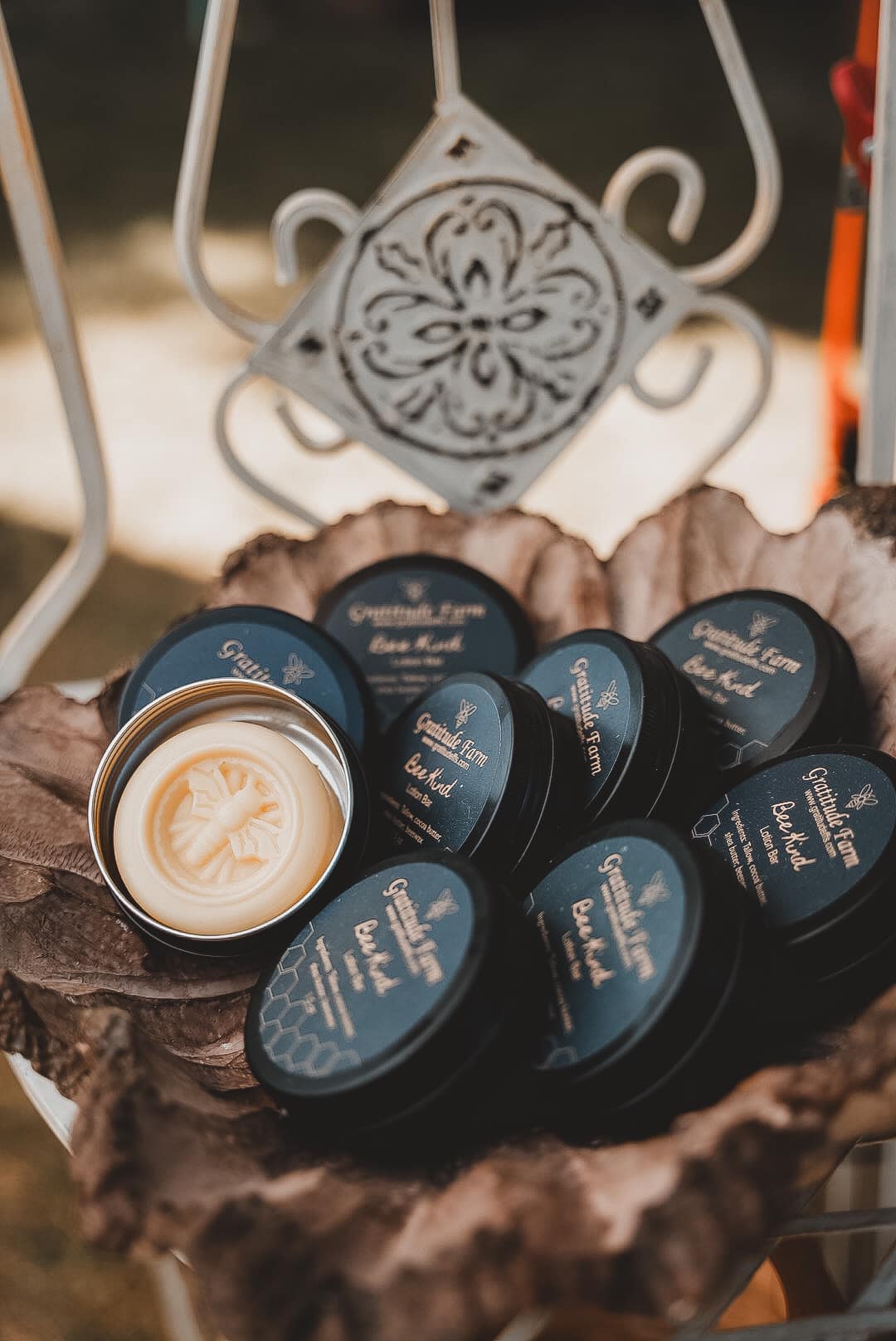 Tallow Lotion Bar Bee Kind