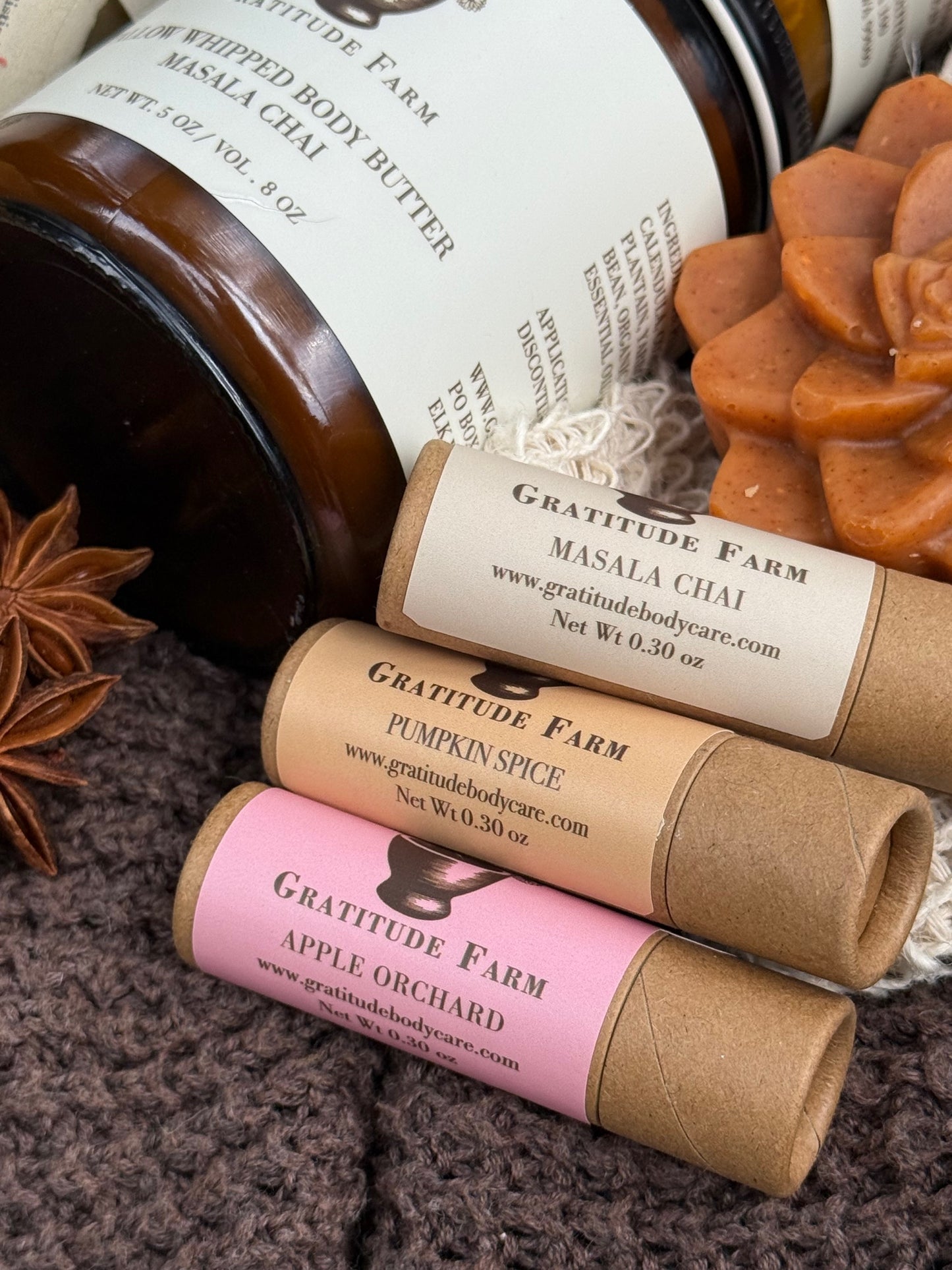 Fall Tallow Lip Balm