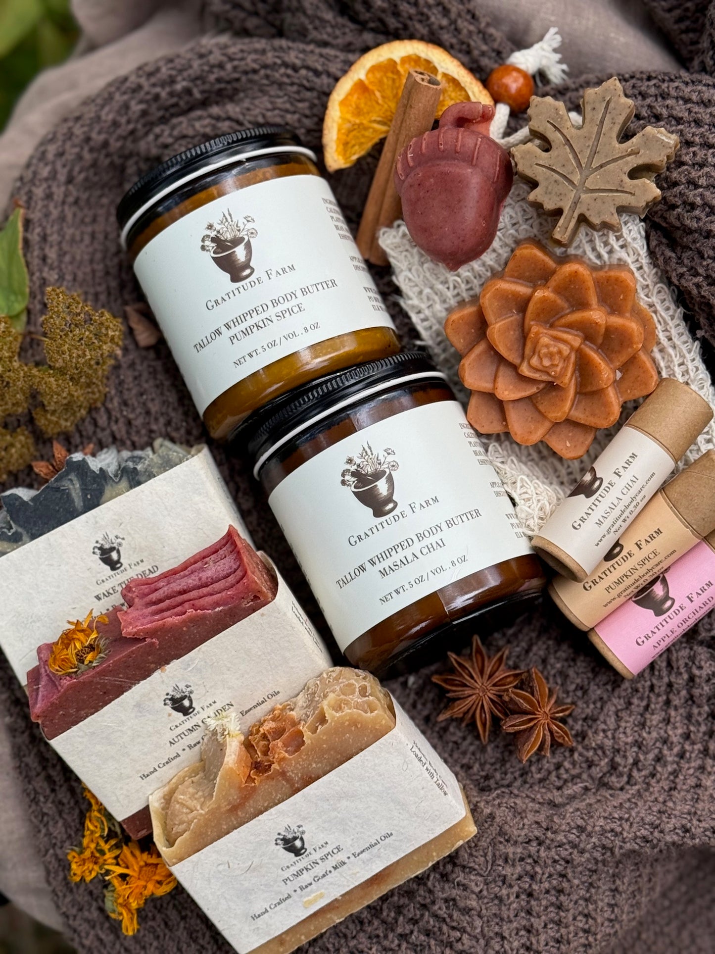 Pumpkin Spice Whipped Tallow Body Butter