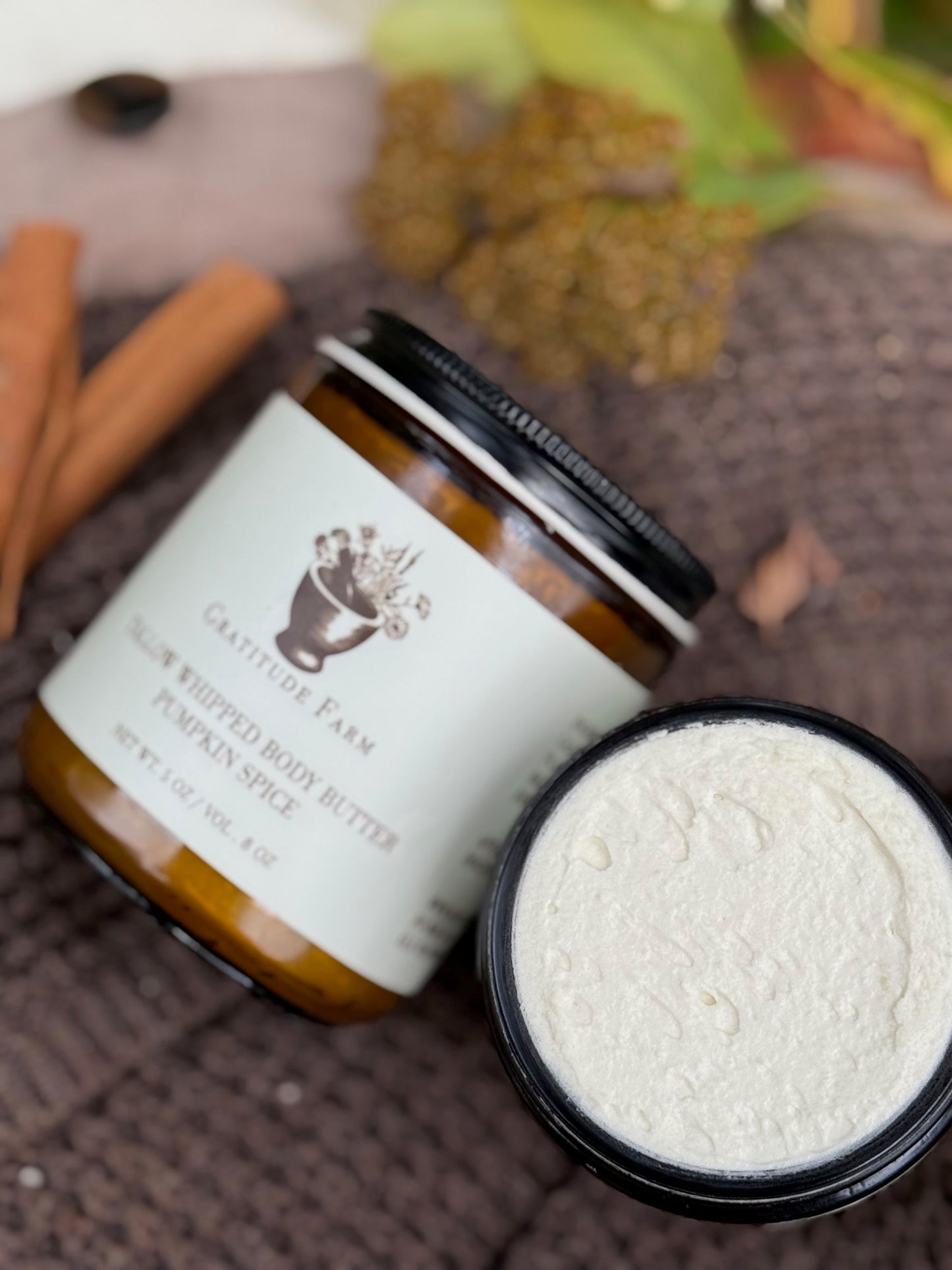 Pumpkin Spice Whipped Tallow Body Butter